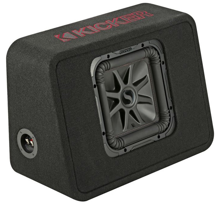 Kicker 45TL7R102 1200W Max L7R Single 10" Vented Subwoofer Enclosure