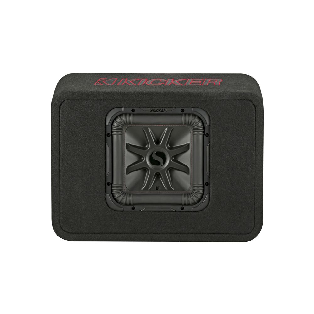 Kicker 45TL7R102 1200W Max L7R Single 10" Vented Subwoofer Enclosure