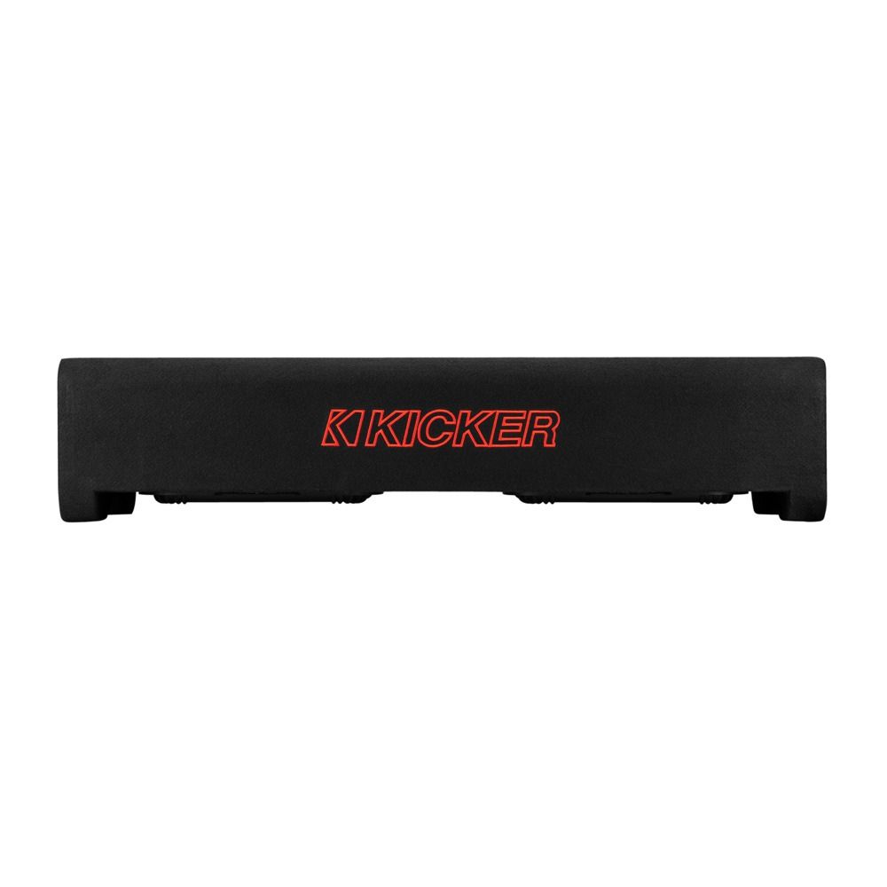 Kicker DL7TDF122 1200W RMS Loaded Dual 12" Downward Firing Sealed Subwoofer Enclosure