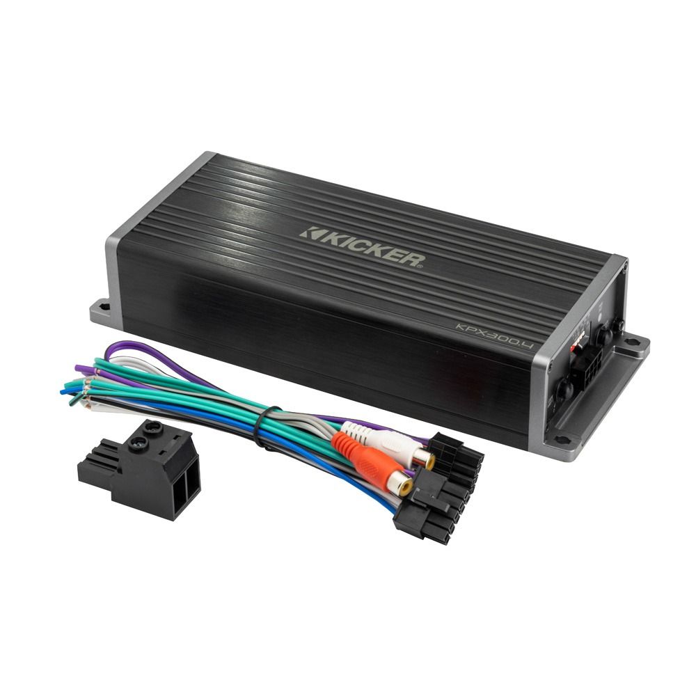 Kicker 51KPX300.4 Compact all-weather 4-channel amplifier 45 watts RMS x 4