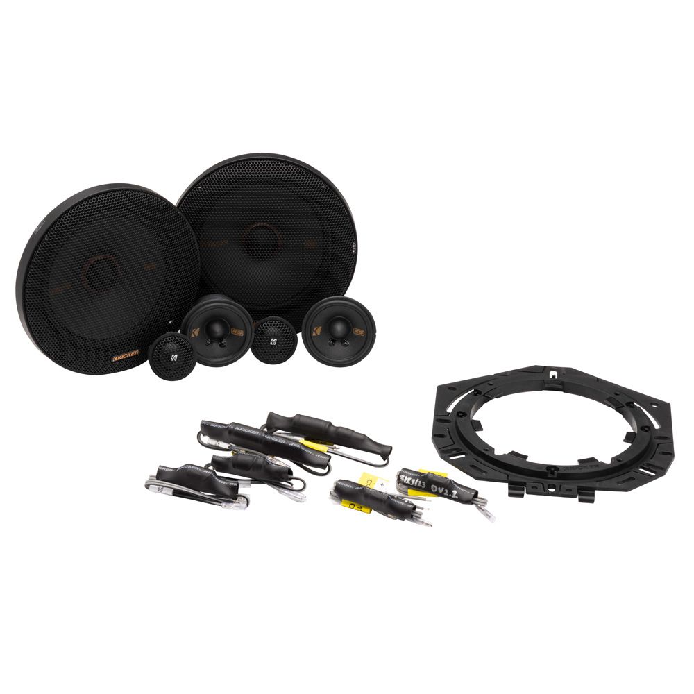 Kicker 51KSS6504 - 6.5"  2 Way KS-Series Component Speaker System KSS6504