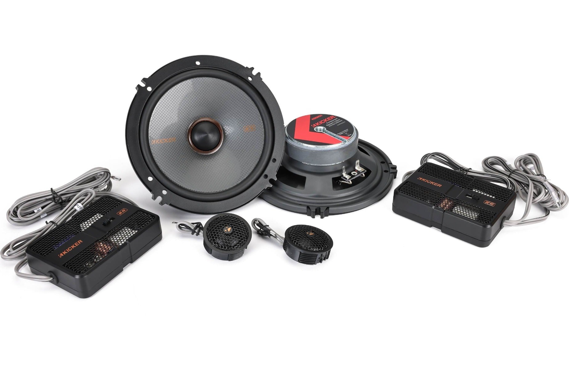 Kicker 51KSS6504 - 6.5"  2 Way KS-Series Component Speaker System KSS6504