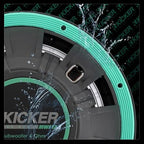 Kicker 51MWF104  10" Marine Premium Subwoofer with RGBW LED lighting for Free Air Use  4 Ohm