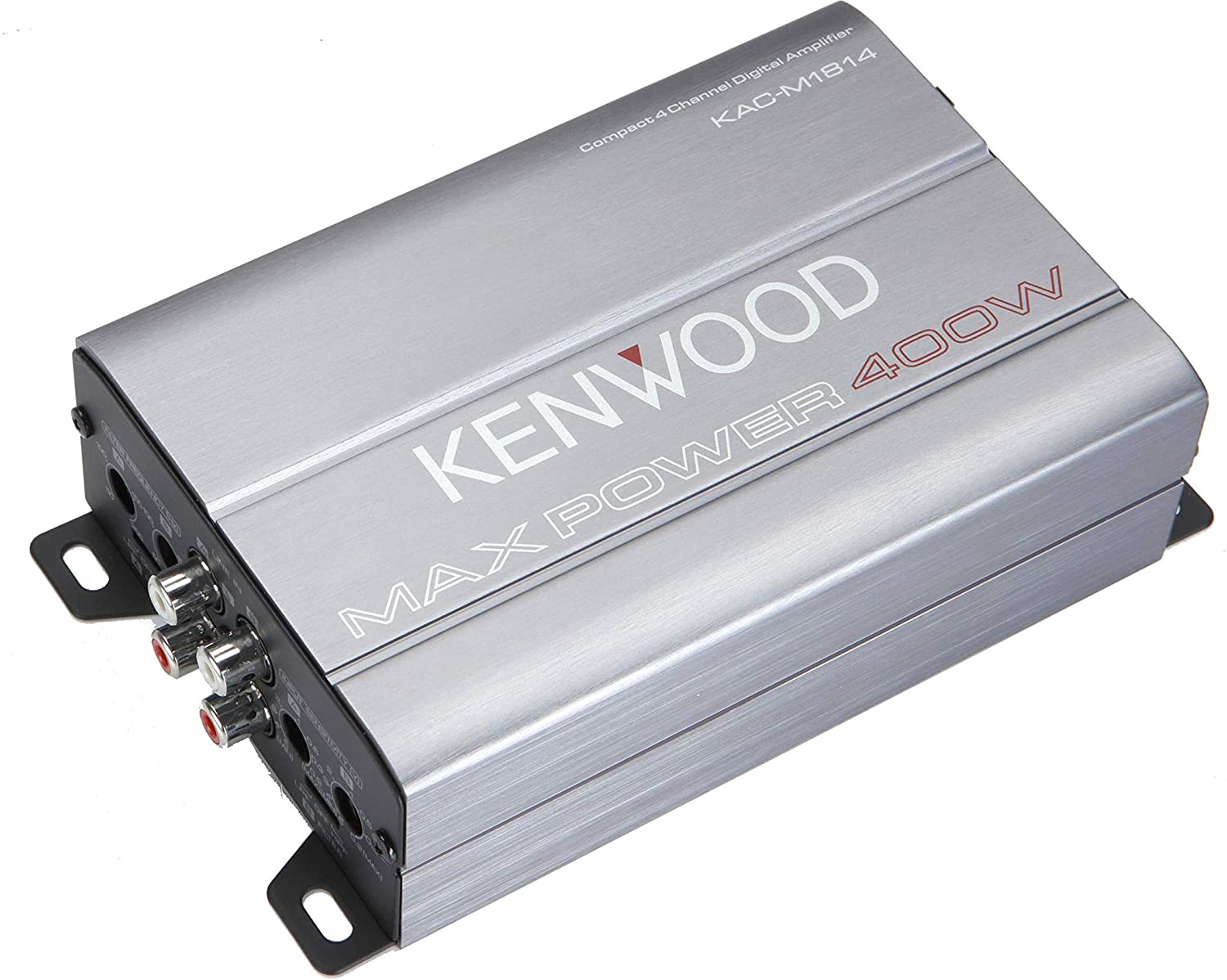 Kenwood KAC-M1814 4 Channel Compact Power Marine/Motorsports Amplifier, Conformal Coated 400W