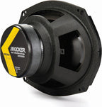 Kicker43DSC69304 DS Series 6x9 Inch 3 Way Car Door Coaxial Speakers 90w RMS