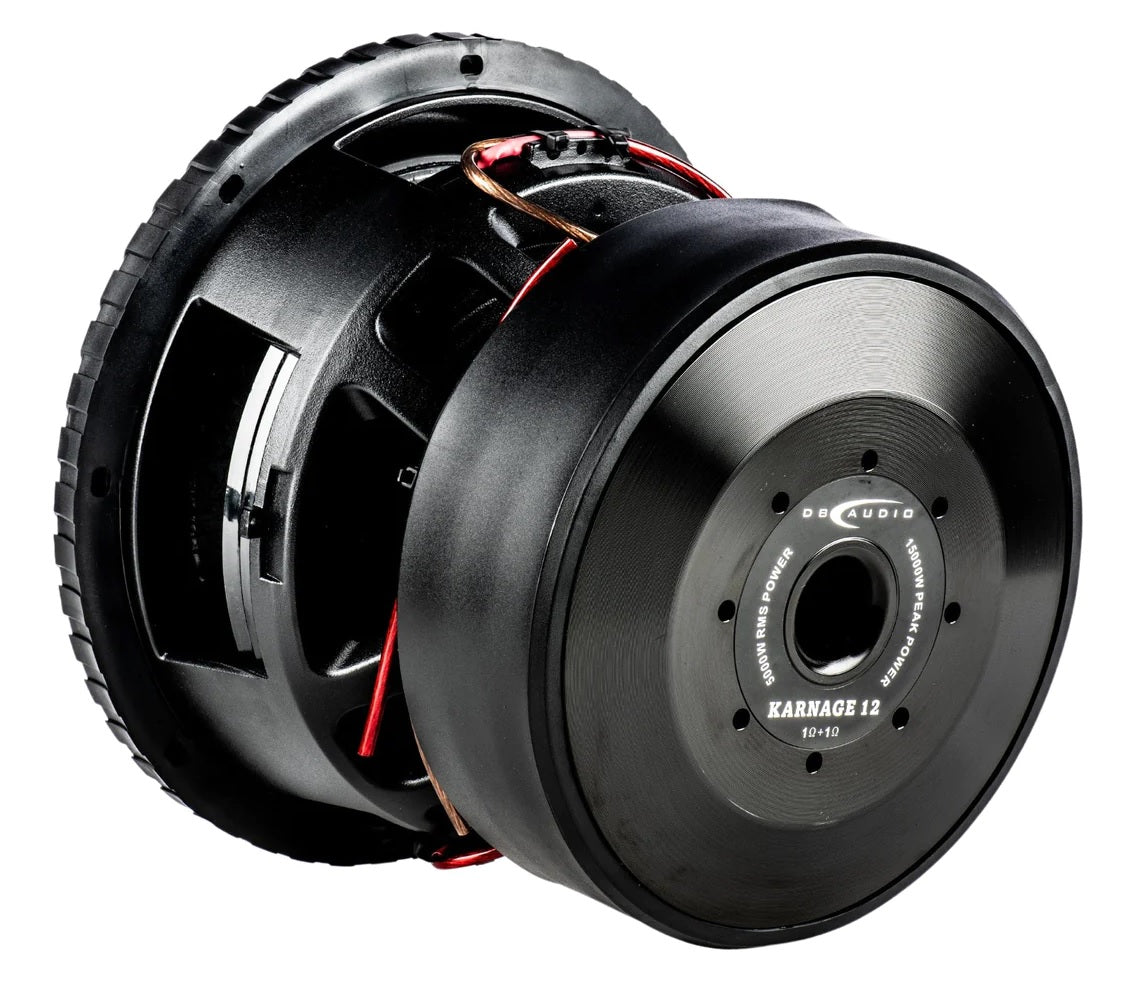 DB Audio KARNAGE 12 Triple-Stacked 15000W 12" Dual 1Ω Voice Coil SPL Subwoofer