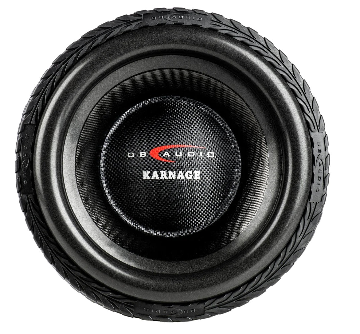 DB Audio KARNAGE 12 Triple-Stacked 15000W 12" Dual 1Ω Voice Coil SPL Subwoofer