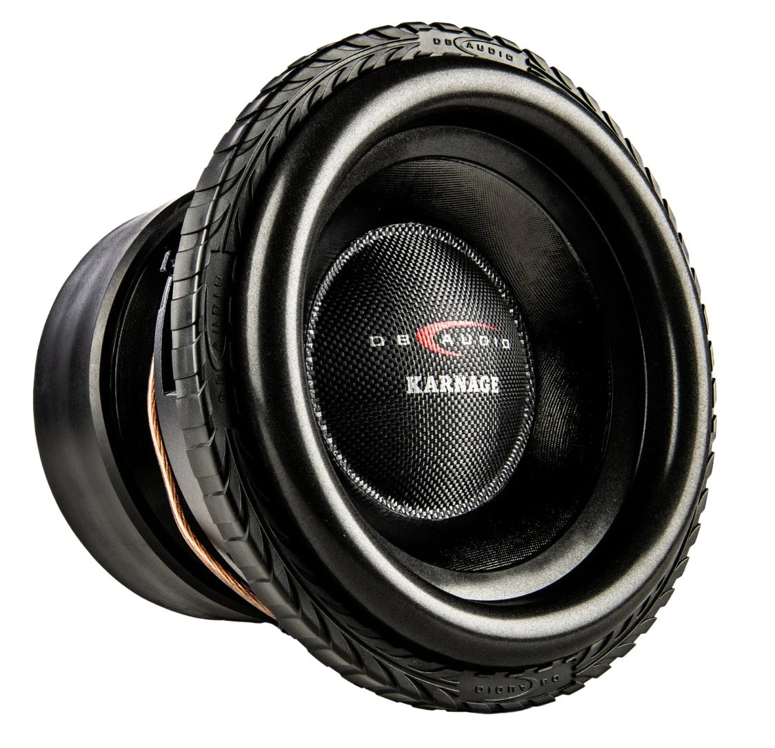 DB Audio KARNAGE 12 Triple-Stacked 15000W 12" Dual 1Ω Voice Coil SPL Subwoofer