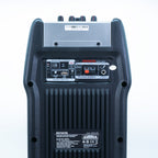 Aiwa KBTUS-400 Bluetooth Light Show Rechargeable Wired microphone input. Guitar input and Bass and treble volume control