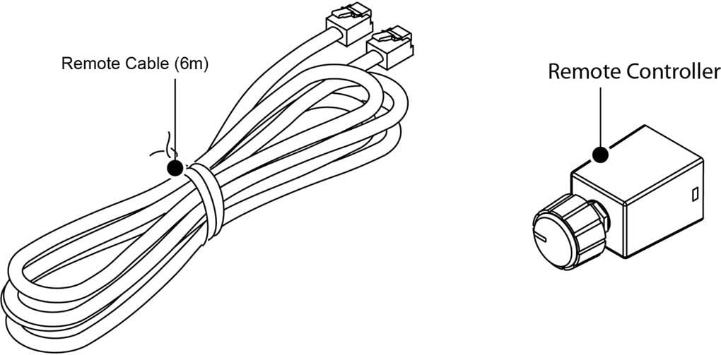 Kenwood KCA-RC01A Wired remote control for X502-1 / X802-5 amps— adjusts your subwoofer level