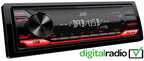 JVC KD-X182DB Digital Media Receiver featuring Digital Radio DAB+ / Front AUX & USB / DSP with DTA & 13-Band EQ