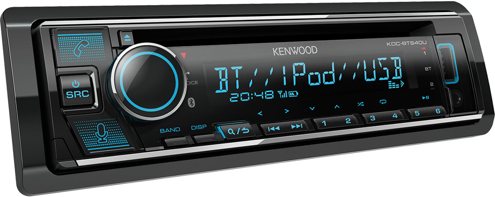 Kenwood KDC-BT640U CD USB Receiver with Bluetooth Spotify & Amazon Alexa Ready