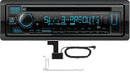 Kenwood KDC-BT960DAB CD/USB iPhone Android Ready, Bluetooth & DAB+ Digital Radio inc DAB Aerial