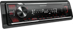 Kenwood KMM-BT206 Mechless Amazon Alexa iPhone Android Bluetooth USB