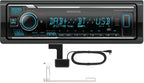 Kenwood KMM-BT508DAB DAB Radio/Alexa iPhone Android Bluetooth with DAB AERIAL
