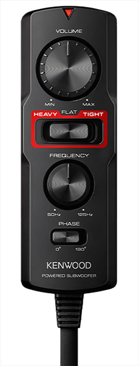 Kenwood KSC-PSW7EQ Compact Active Underseat Subwoofer