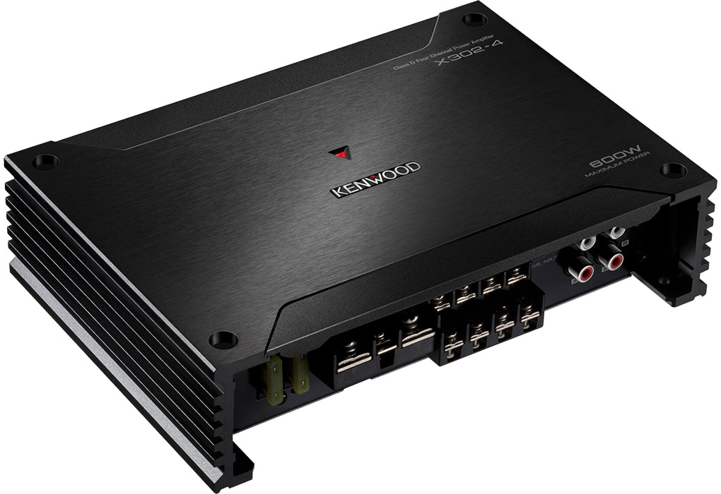 Kenwood X302-4 - 4-Channel X Series Class D Amplifier 600W