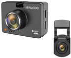 Kenwood DRV-A310W + KCA-R210 Dash Cams 4K Ultra HD and 2K Rear Camera + hardwire kit Wi-Fi 64GB Card