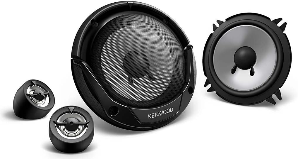 Kenwood KFC-E130P 5.25" 13cm 250W 2 Way Component Car Audio Speakers