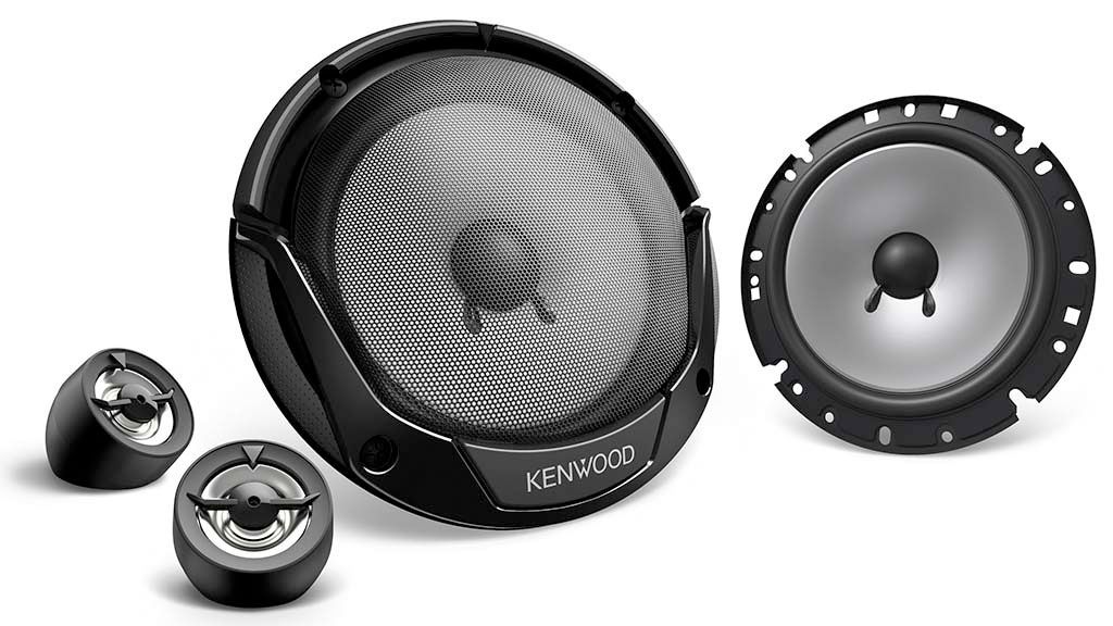 Kenwood KFC-E170P 6.5" 16.5cm 300W 2 Way Component Car Audio Speakers