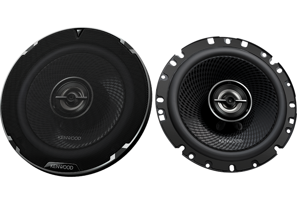 VW Caddy, Caravelle, Golf, Jetta, Multivan, Sharan, Tiguan, Touran, Transporter with Kenwood KFC-PS1797 Front door Speakers Fitting Kit