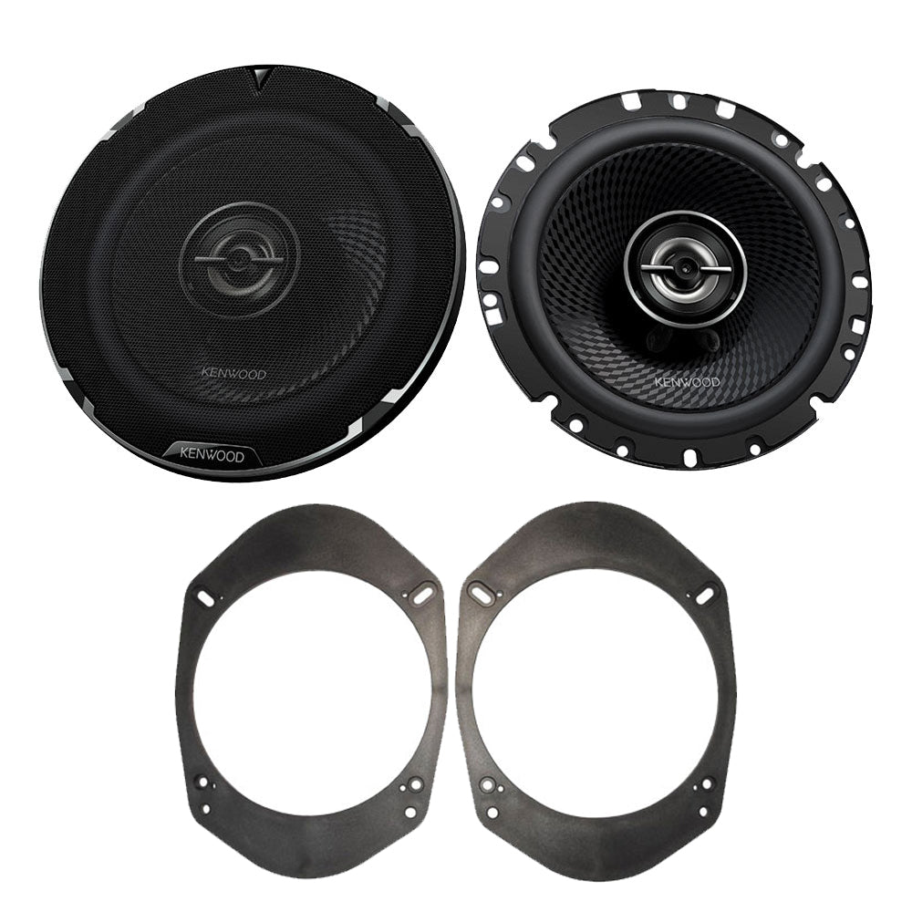 Mazda 2, 3, 323, 5, 6, BT-50 MX-5, MPV, Tribute 165mm W/ Kenwood KFC-PS1797 Speakers