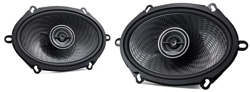 Kenwood KFC-PS5796C - 5"x7" 3-Way 320W Coiaxl Speakers