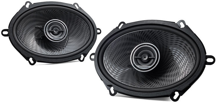 Kenwood KFC-PS5796C - 5"x7" 3-Way 320W Coiaxl Speakers