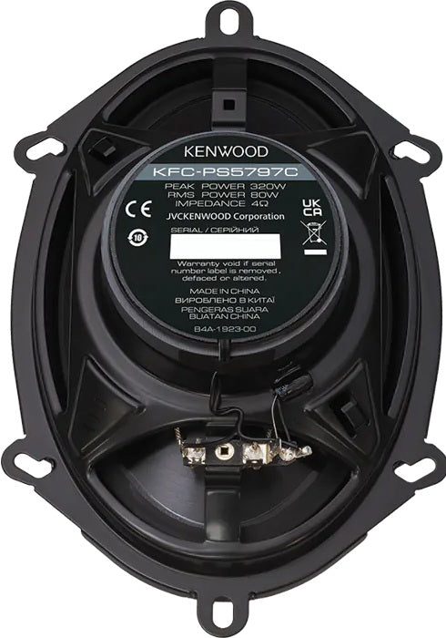 Kenwood KFC-PS5797C - 5"x7" 2-Way Coaxial Car Speaker 320W