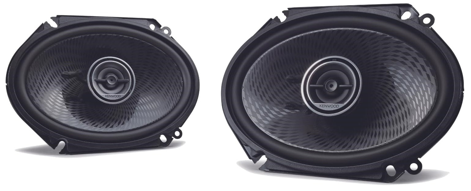 Kenwood KFC-PS6896C 6"x8" 3-Way 360W Coiaxl Speakers