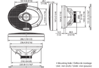 Kenwood KFC-PS6977 - 6"x9" 3-Way 570W Coiaxl Speakers