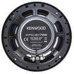 Vauxhall Corsa, Tigra, Vivaro Kenwood KFCS1766 - 6.5"  300 Watt  2-way Coaxial Car Speakers + Plugs