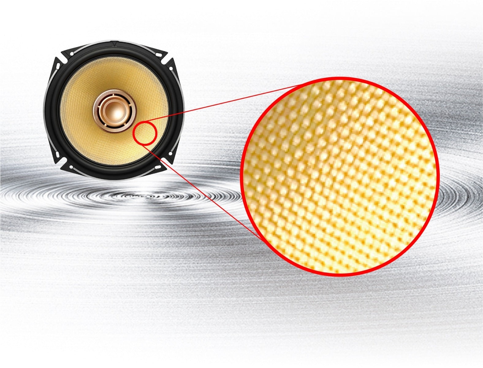 Kenwood KFC-XS1704 - 6.5" 2-Way 180W Hi-Res Audio Certified Component Speakers