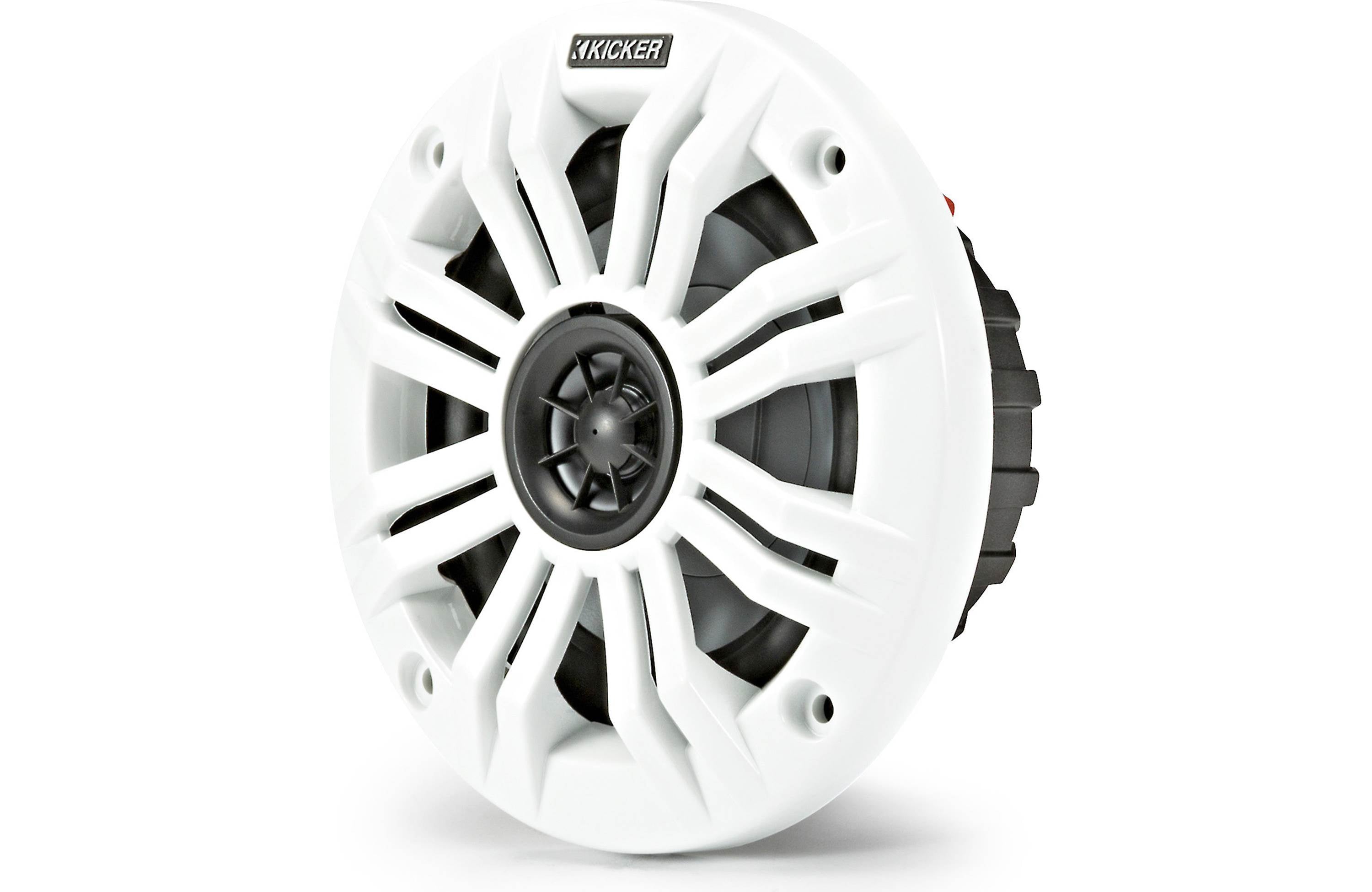 Kicker 45KM654 16.5cm 2-way Flush Mount Coaxial Marine Speakers