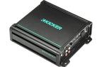 Kicker KMA800.1 600W RMS KM Series 2-ohm Stable Monoblock Class-D Marine Amplifier w/ Bass Knob Included