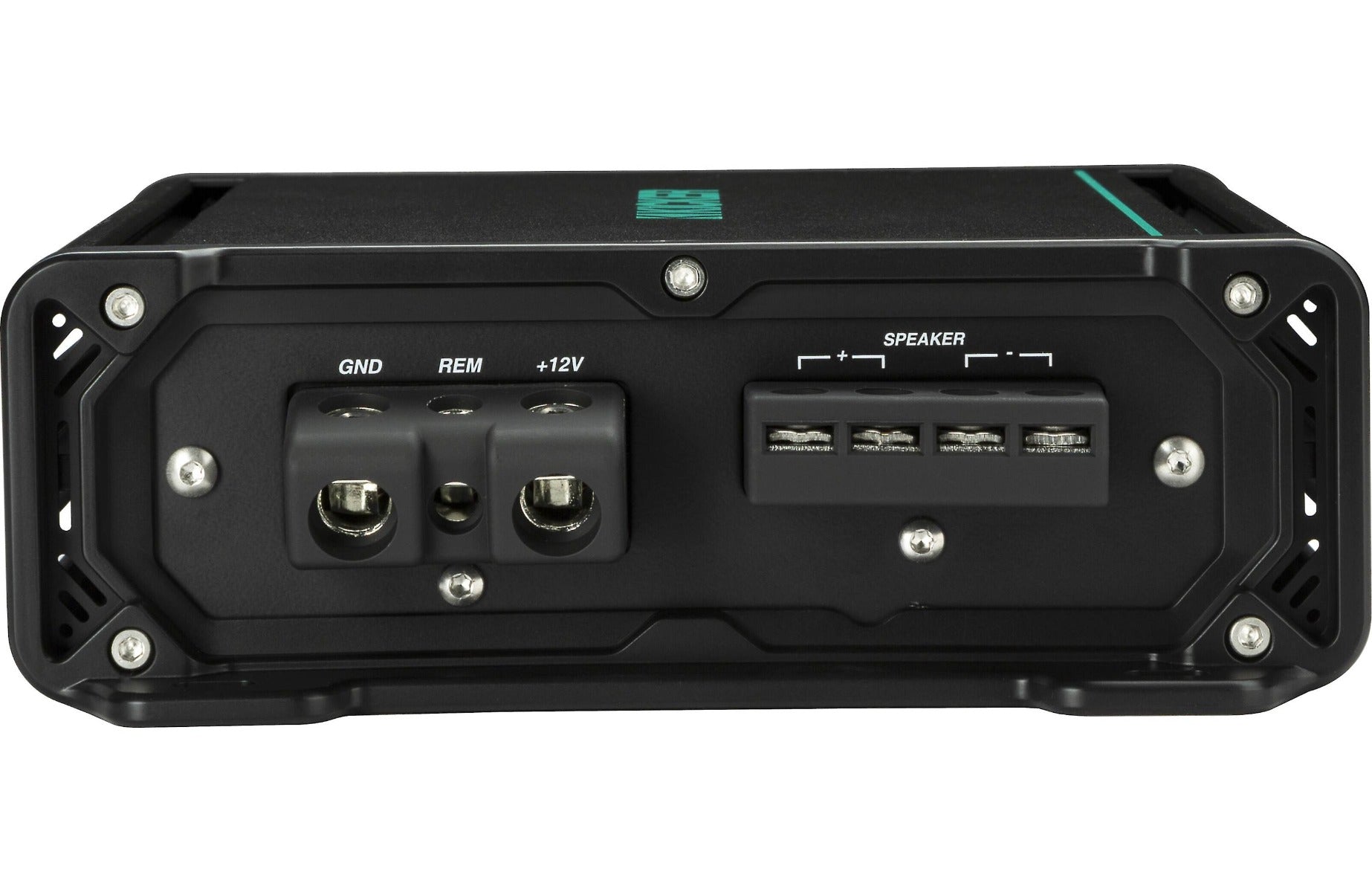 Kicker KMA800.1 600W RMS KM Series 2-ohm Stable Monoblock Class-D Marine Amplifier w/ Bass Knob Included
