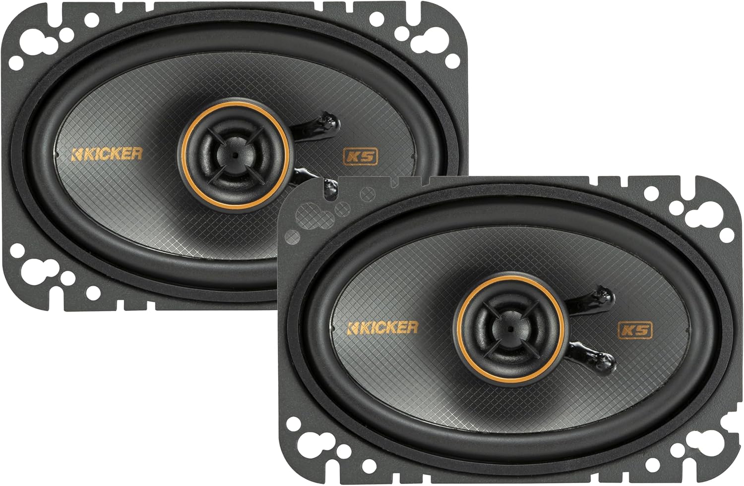 Kicker 51KSC4604 KS-Series 4"x6" 2-way car speakers KSC4604