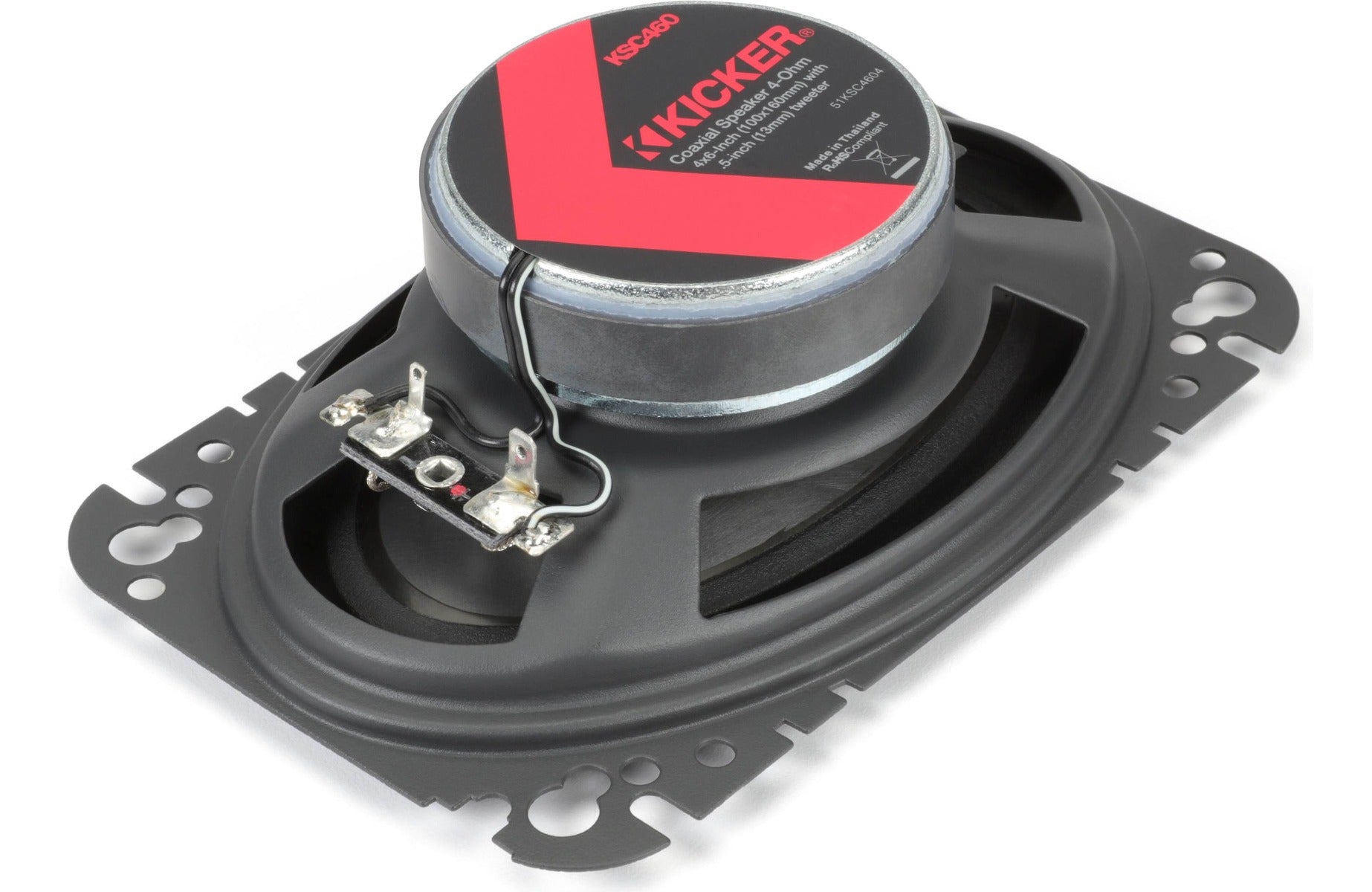 Kicker 51KSC4604 KS-Series 4"x6" 2-way car speakers KSC4604