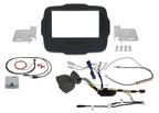 Jeep Renegade 2015 onwards 7" Kit Fascia Plate Kit/Steering Interfaces Kit Alpine KIT-7RNG
