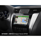 Nissan Navara 2015 Onwards NP300 8" Installation Kit Alpine KIT-8NAV-DX Special Order