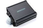 Kicker 45KMA600.1 - 600W RMS KM Series 2-ohm Stable Monoblock Class-D Marine Amplifier w/ Bass Knob Included