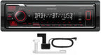 Kenwood KMM-BT408DAB Digital Media Receiver Bluetooth & Digital Radio DAB+ built-in DAB antenna included