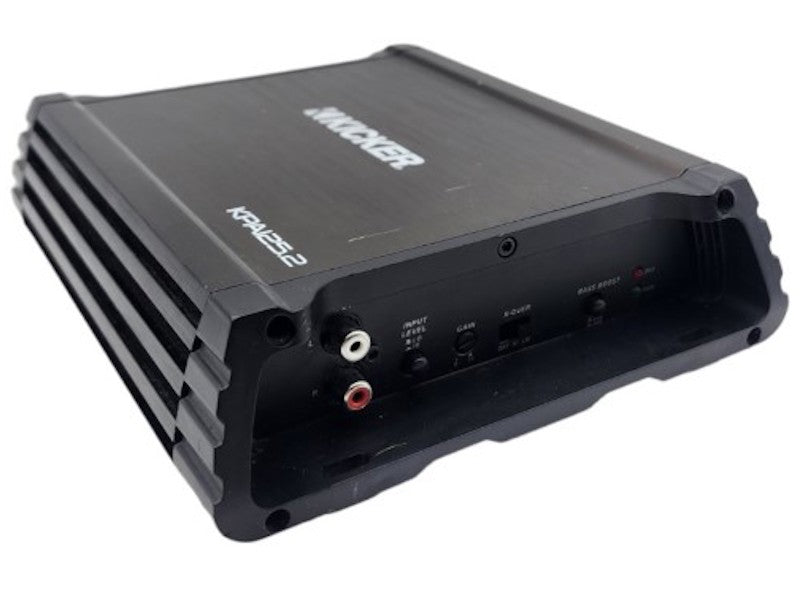 Kicker 49KKPDF212 12" Down Firing Loaded Enclosure With Amp & Wiring