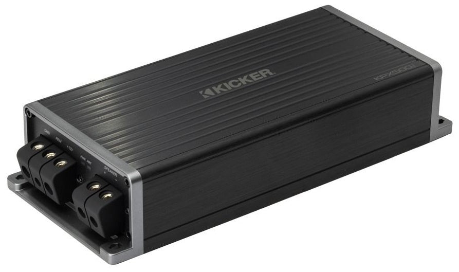 Kicker KPX500.1 Compact all-weather mono subwoofer amplifier 500 watts RMS x 1 at 1 ohm