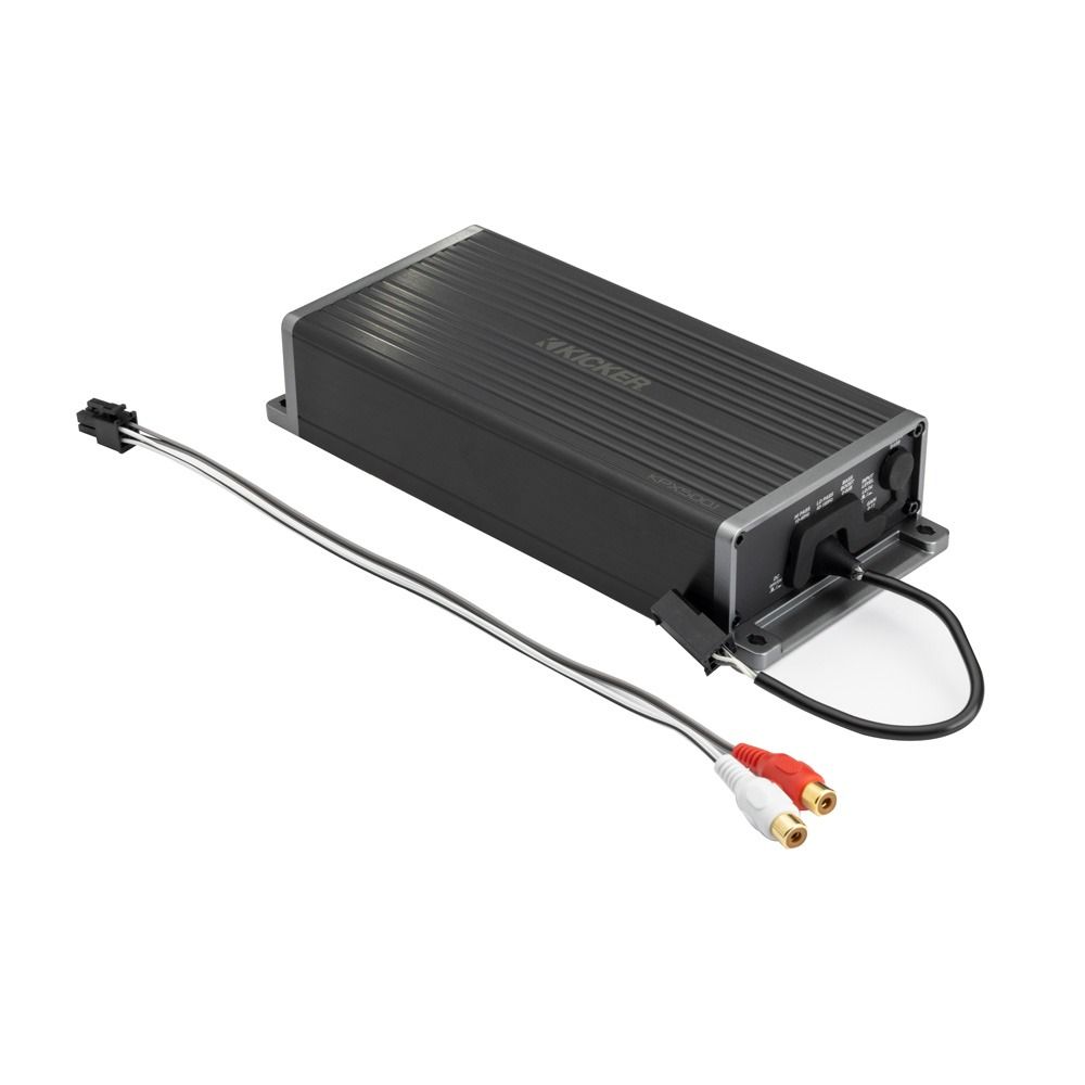 Kicker KPX500.1 Compact all-weather mono subwoofer amplifier 500 watts RMS x 1 at 1 ohm