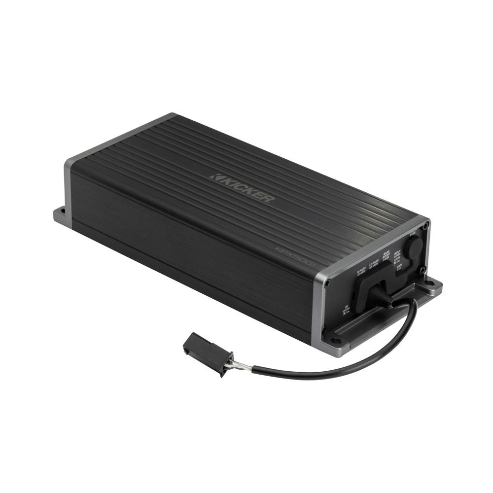 Kicker KPX500.1 Compact all-weather mono subwoofer amplifier 500 watts RMS x 1 at 1 ohm