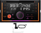 JVC KW-DB95BT Double DIN DAB CD/MP3/USB Variocolor AUX Bluetooth Amazon Alexa, w/DAB Aerial
