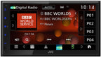 JVC KW-M695DBW 6.8" Wireless CarPlay / Android Auto Mirroring, DAB+ Tuner, USB, Bluetooth Car Stereo