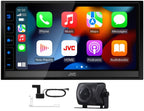 JVC KW-M785DBW Mechless 6.8" DAB Radio Bluetooth Apple CarPlay Android Short-body Pioneer ND-BC8 Camera