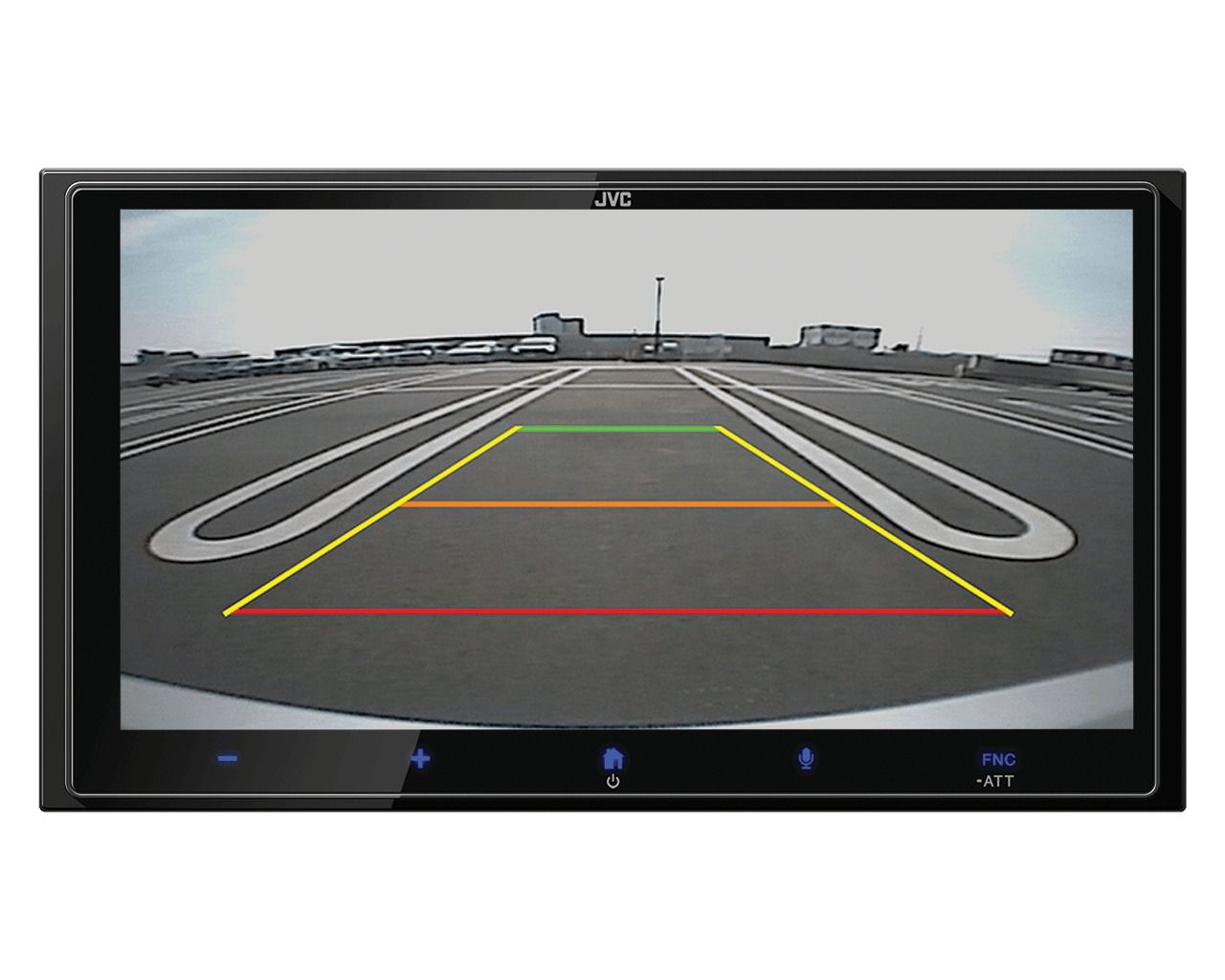JVC KW-M795DBW Mechless 6.92" DAB Radio Bluetooth Apple CarPlay Android Short-body